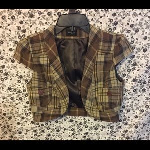 Forever21 Cropped Blazer Like Jacket